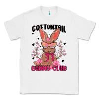 White cottontail bunny club Classic Tee - MaliasSmallBusiness