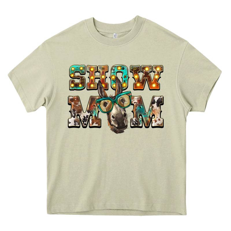 Show Mom Donkey Heavy Core Tee by BarkalooDesign | Teevron