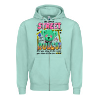 Seafoam street rules Zipper Hoodie - Artiststas