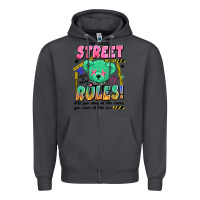 Smoke street rules Zipper Hoodie - Artiststas