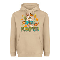 Mushroom Whatever Spices Your Pumpkin Heavyweight Hoodie - texasbilliewilder