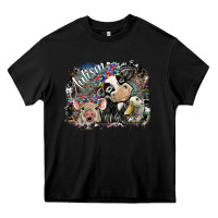 Black Autism Heavy Core Tee - SublimationCraftShop