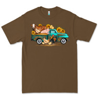 Cacao western farm truck farm animals Premium Tee - FaDigitalArtStudio