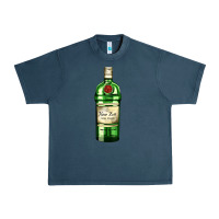 Midnight Navy have fun gin bottle Urban Heavy Tee - AdoDesignShop