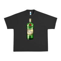 Pigment Black have fun gin bottle Urban Heavy Tee - AdoDesignShop