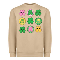 St.patrick's Day Clovers Heavyweight Sweatshirt | Teevron