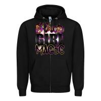 Black black girl magic Zipper Hoodie - Artiststas