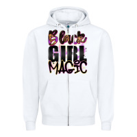 White black girl magic Zipper Hoodie - Artiststas