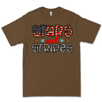 Cacao stars and stripes Premium Tee - CowhideDigitalArt