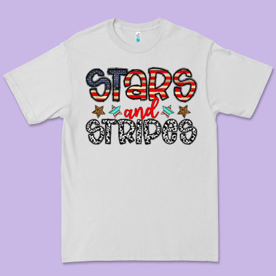 Stars And Stripes Premium Tee Designed By Cowhidedigitalart