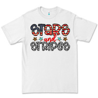White stars and stripes Premium Tee - CowhideDigitalArt