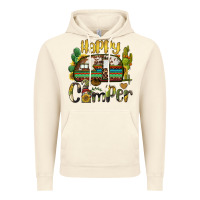 Vintage Artic happy camper caravan and gnome Vintage Hoodie - BarkalooDesign