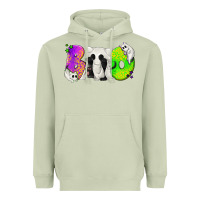 Matcha Boo Ghost Cat Heavyweight Hoodie - texasbilliewilder