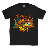Black Fall Vibes Classic Tee - CowhideDigitalArt