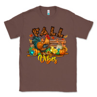 Chestnut Fall Vibes Classic Tee - CowhideDigitalArt