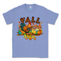 Colony Blue Fall Vibes Classic Tee - CowhideDigitalArt