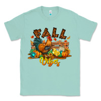 Seafoam Fall Vibes Classic Tee - CowhideDigitalArt