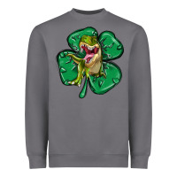 Storm dinosaur st patricks day Heavyweight Sweatshirt - MaliasSmallBusiness