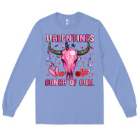 Colony Blue valentines is a bunch of bull Long Sleeve Tee - MaliasSmallBusiness