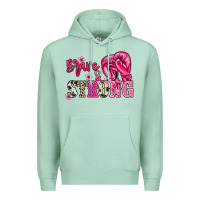 Seafoam Brave and strong Cancer Awareness Premium Hoodie - HowdyJamesFarm