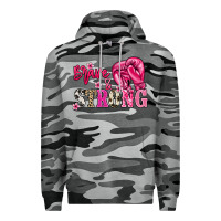 Slate Camo Brave and strong Cancer Awareness Premium Hoodie - HowdyJamesFarm