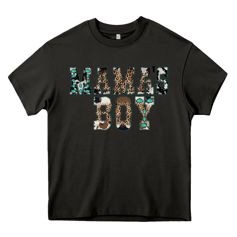 Western Mama's Boy Heavy Core Tee by CowhideDigitalArt | Teevron