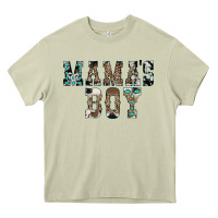 Mossy Western Mama's Boy Heavy Core Tee - CowhideDigitalArt
