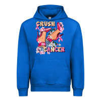 Cobalt Crush Breast Cancer Urban Hoodie - FaDigitalArtStudio