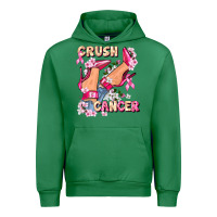 Emerald Crush Breast Cancer Urban Hoodie - FaDigitalArtStudio