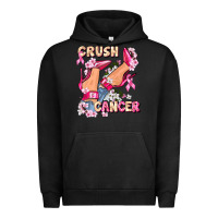Pigment Black Crush Breast Cancer Urban Hoodie - FaDigitalArtStudio
