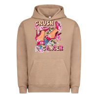 Pigment Burro Crush Breast Cancer Urban Hoodie - FaDigitalArtStudio