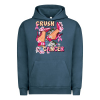 Pigment Midnight Navy Crush Breast Cancer Urban Hoodie - FaDigitalArtStudio