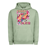 Pigment Oil Green Crush Breast Cancer Urban Hoodie - FaDigitalArtStudio