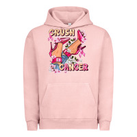 Pigment Salmon Crush Breast Cancer Urban Hoodie - FaDigitalArtStudio