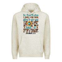 Oatmeal Heather for i know the plans i have for you plans to give you hope and a futur Premium Hoodie - JahusDesignShop