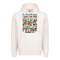 Pale Pink for i know the plans i have for you plans to give you hope and a futur Premium Hoodie - JahusDesignShop