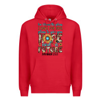 Red for i know the plans i have for you plans to give you hope and a futur Premium Hoodie - JahusDesignShop
