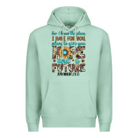 Seafoam for i know the plans i have for you plans to give you hope and a futur Premium Hoodie - JahusDesignShop