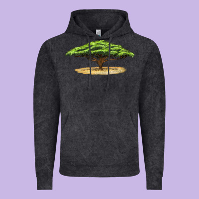 Acacia Tree Vintage Hoodie Designed By Lillyallendesigns