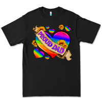 Black lgbtq proud dad Premium Tee - HRA Design Shop