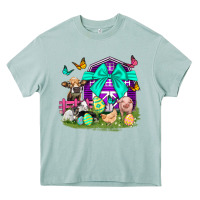 Arona Easter Farm Animal Easter Day Heavy Core Tee - Neo Western
