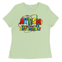 Matcha autism stitch seeing the world differently Ladies Tee - Zillion Design Studio