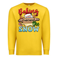 Lemon Baking through the snow Premium Sweatshirt - NancyCooperArtShop