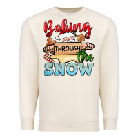 Sandshell Baking through the snow Premium Sweatshirt - NancyCooperArtShop