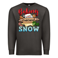 Smoke Baking through the snow Premium Sweatshirt - NancyCooperArtShop