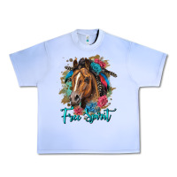 Grape Ice free spirit quarter horse floral Urban Heavy Tee - LillyAllenDesigns