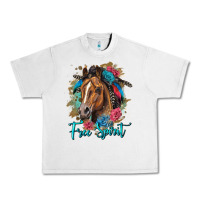 Lunar Rock free spirit quarter horse floral Urban Heavy Tee - LillyAllenDesigns