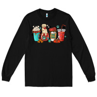 Black dog mama golden retriever Long Sleeve Tee - MaliasSmallBusiness