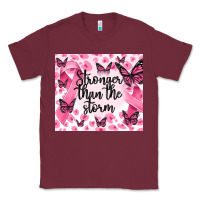 Burgundy stronger than the storm Classic Tee - MaliasSmallBusiness
