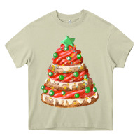 Mossy red christmas cookie cake fa element Heavy Core Tee - FaDigitalArtStudio